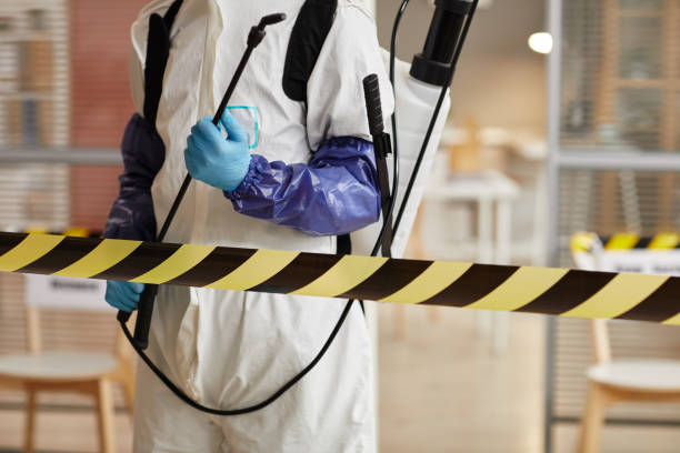 Professional Blood Cleanup technician working in Caseyville, IL